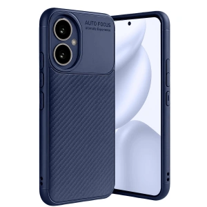 Honor 400 Kılıf Auto Focus Karbon Kapak - Lacivert