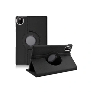 Huawei Honor Pad X7 360 Tablet Deri Kılıf - Siyah