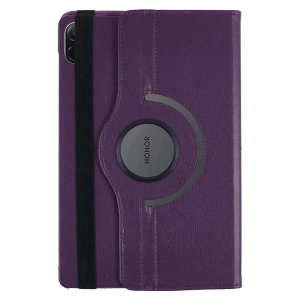 Huawei Honor Pad X8a Kılıf 360 Tablet Deri Kılıf - Mürdüm