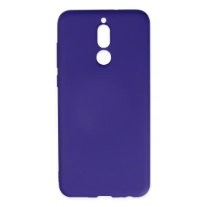 Huawei Mate 10 Lite Kılıf Nano İçi Kadife Silikon - Mor