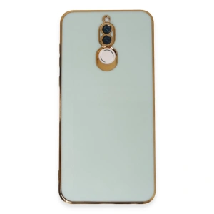 Huawei Mate 10 Lite Kılıf Volet Silikon - Açık Yeşil