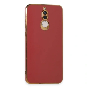 Huawei Mate 10 Lite Kılıf Volet Silikon - Kırmızı