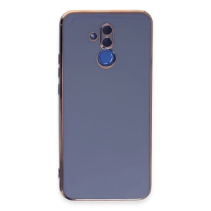 Huawei Mate 20 Lite Kılıf Volet Silikon - Mavi