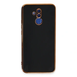 Huawei Mate 20 Lite Kılıf Volet Silikon - Siyah