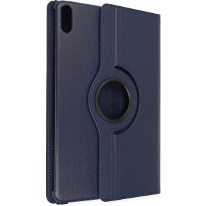 Huawei Matepad 11 10.9 360 Tablet Deri Kılıf - Lacivert