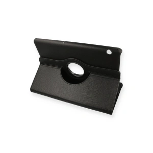 Huawei Mediapad T5 10 Kılıf 360 Tablet Deri Kılıf - Siyah