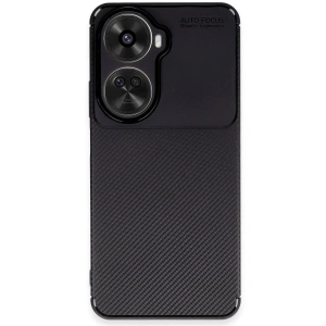 Huawei Nova 12 Se Kılıf Auto Focus Karbon Kapak - Siyah