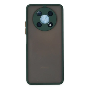 Huawei Nova Y90 Kılıf Montreal Silikon Kapak - Yeşil