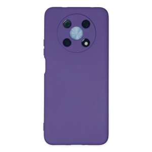 Huawei Nova Y90 Kılıf Nano İçi Kadife Silikon - Mor
