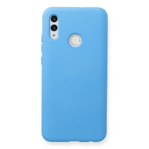 Huawei P Smart 2019 Kılıf Nano İçi Kadife Silikon - Mavi