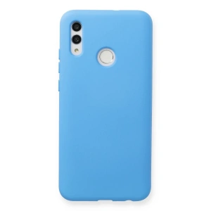 Huawei P Smart 2019 Kılıf Nano İçi Kadife Silikon - Mavi
