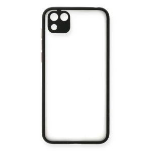Huawei Y5p Kılıf Montreal Silikon Kapak - Siyah