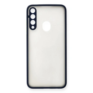 Huawei Y6p Kılıf Montreal Silikon Kapak - Lacivert