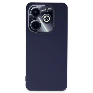 İnfinix Hot 40i Kılıf First Silikon - Lacivert