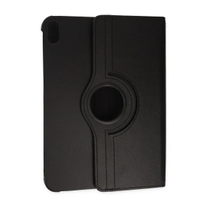 İpad 2022 10.9 (10.nesil) Kılıf 360 Tablet Deri Kılıf - Siyah