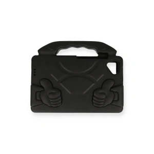 İpad 2022 10.9 (10.nesil) Kılıf Like Stantlı Tablet Silikon - Siyah