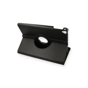 İpad 9.7 (2018) Kılıf 360 Tablet Deri Kılıf - Siyah