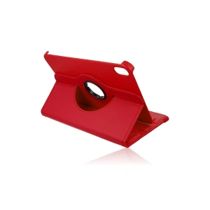 İpad Mini 6 Kılıf 360 Tablet Deri Kılıf - Kırmızı