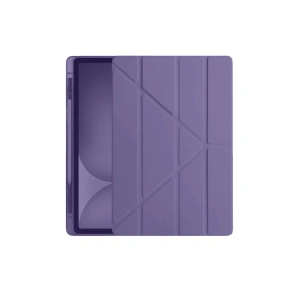 İpad Pro 11 (2024) Kılıf Kalemlikli Hugo Tablet Kılıfı - Mor