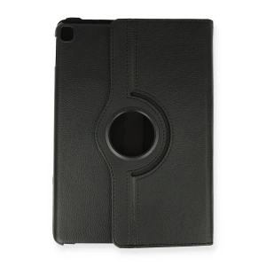 İpad Pro 13 (2024) Kılıf 360 Tablet Deri Kılıf - Siyah