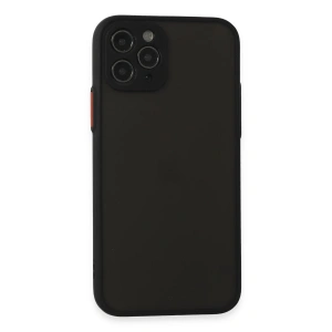 İphone 11 Pro Kılıf Montreal Silikon Kapak - Siyah