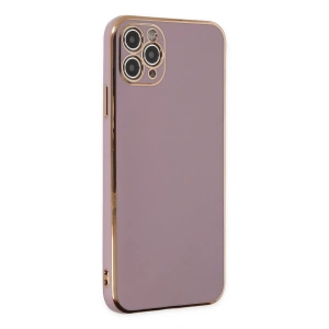 İphone 11 Pro Max Kılıf Volet Silikon - Mor