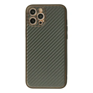 İphone 12 Pro Kılıf Coco Karbon Silikon - Füme