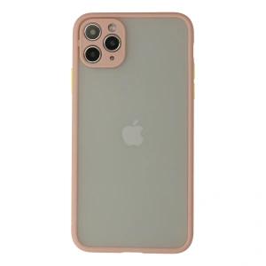 İphone 12 Pro Max Kılıf Montreal Silikon Kapak - Pembe