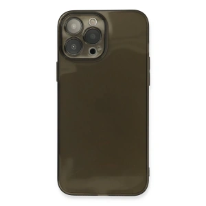 İphone 13 Pro Max Kılıf Fly Lens Silikon - Siyah