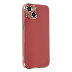 İphone 14 Kılıf Volet Silikon - Kırmızı