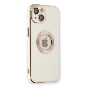 İphone 14 Plus Kılıf Store Silikon - Beyaz