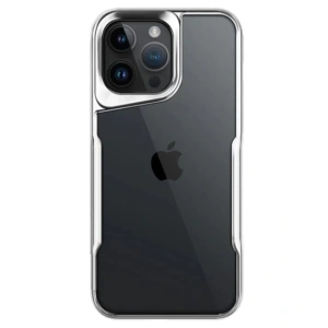 İphone 14 Pro Max Kılıf Boyi Silikon Kapak - Gümüş