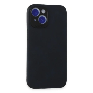 İphone 15 Kılıf Loop Deri Silikon - Lacivert