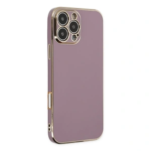 İphone 16 Pro Kılıf Volet Silikon - Mor