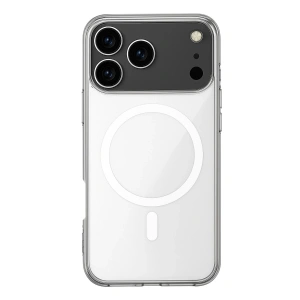 İphone 17 Pro Max Kılıf Magneticsafe Şeffaf Silikon - Şeffaf