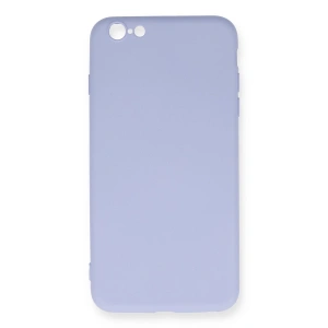 İphone 6 Plus Kılıf Nano İçi Kadife Silikon - Lila