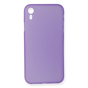 İphone Xr Kılıf Pp Ultra İnce Kapak - Mor
