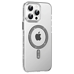 Joko Apple İphone 14 Pro Max Move Taşlı Magsafe Kapak - Siyah