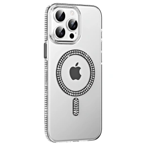 Joko Apple İphone 14 Pro Max Move Taşlı Magsafe Kapak - Siyah