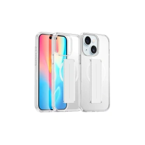 Joko Apple İphone 15 Kılıf Alfa Magsafe Standlı Kapak - Şeffaf