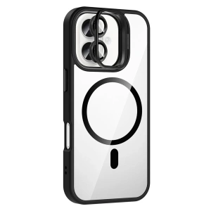 Joko Apple İphone 16 Plus Remim Lensli Magsafe Standlı Kapak - Siyah