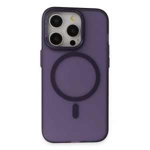 Joko İphone 14 Pro Frost Standlı Magsafe Kapak - Derin Mor