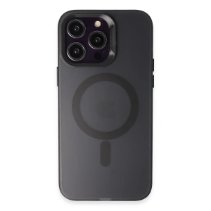 Joko İphone 15 Pro Kılıf Mateks Magsafe Kapak - Siyah