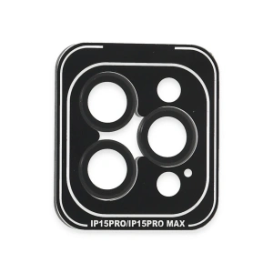 Joko İphone 15 Pro Max Pvd Metal Kamera Lens - Siyah