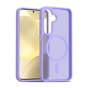 Joko Samsung Galaxy S24 Jota Magsafe Kapak - Lila