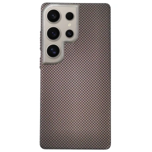 Joko Samsung Galaxy S24 Ultra Besa Magsafe Kapak - Natural Grey