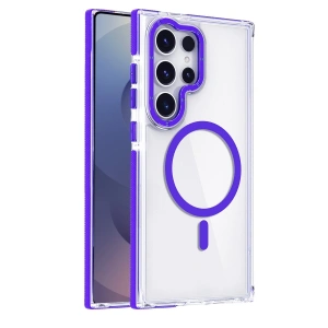 Joko Samsung Galaxy S25 Ultra Bella Magsafe Kapak - Mavi