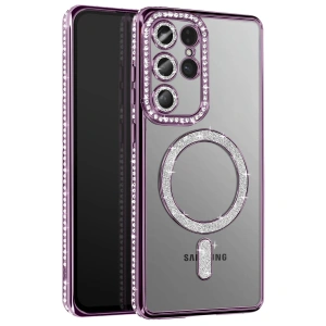 Joko Samsung Galaxy S26 Ultra Joke Simli Magneticsafe Kılıf - Derin Mor