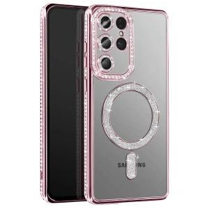 Joko Samsung Galaxy S26 Ultra Joke Simli Magneticsafe Kılıf - Pembe