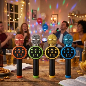 Kablosuz Karaoke Mikrofonu